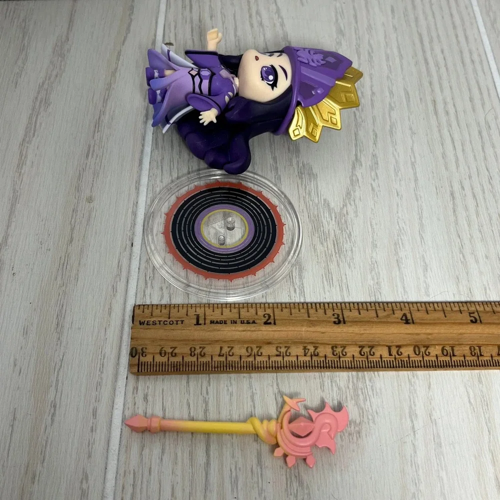 SMITE Bellona Enyo Skin Figure 4in Purple Gold Vinyl Collectible Toy